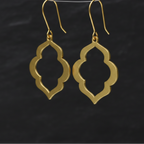 Pheon - Temple Brass Earrings