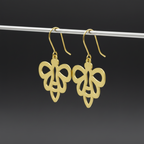 Nectar - Bee Brass Earrings