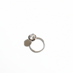 Natural Moonstone Nose Pin – 925 Sterling Silver