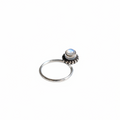 Natural Labradorite Nose Pin – 925 Sterling Silver