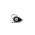 Handpainted Evil Eye Teardrop Silver Nosepin