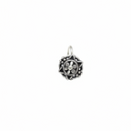 Mandala Circle Nose Pin – 925 Sterling Silver