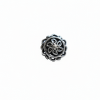 Abstract Motif Circle Nose Pin – 925 Sterling Silver