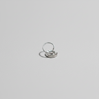 Abstract Illusion Nose Pin – 925 Sterling Silver