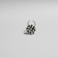 Dotted Amoeba Nose Pin – 925 Sterling Silver
