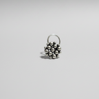 Dotted Amoeba Nose Pin – 925 Sterling Silver