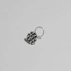 Dotted Amoeba Nose Pin – 925 Sterling Silver