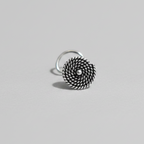Twisted Rope Nose Pin – 925 Sterling Silver