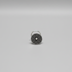 Twisted Rope Nose Pin – 925 Sterling Silver