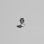 Butterfly Heart Nose Pin – 925 Sterling Silver