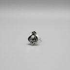 Betel Leaf Statement Nose Pin – 925 Sterling Silver