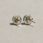 Turquoise Tide - Turquoise - 925 Sterling Silver Ear Studs
