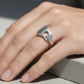 Guitar Ring – 92.5 Sterling Silver