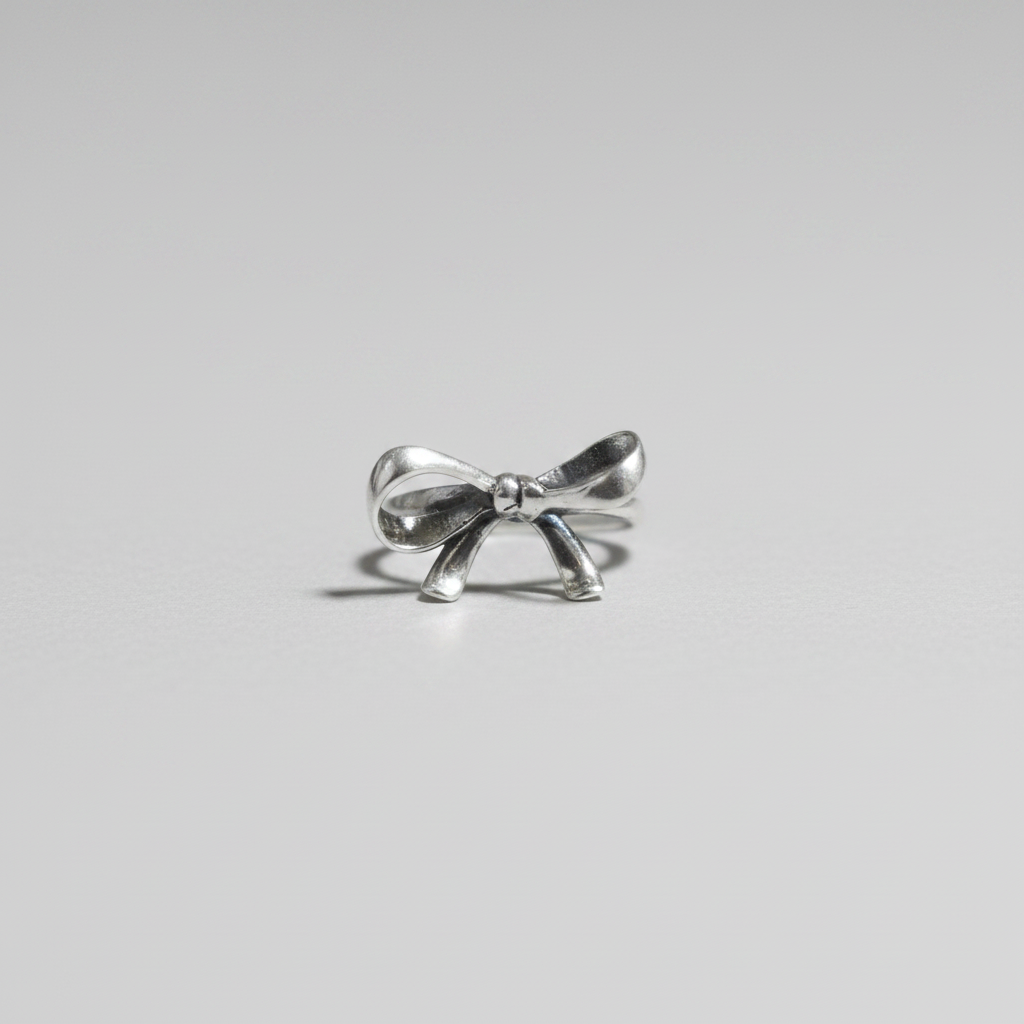 Bow Knot Ring – 92.5 Sterling Silver