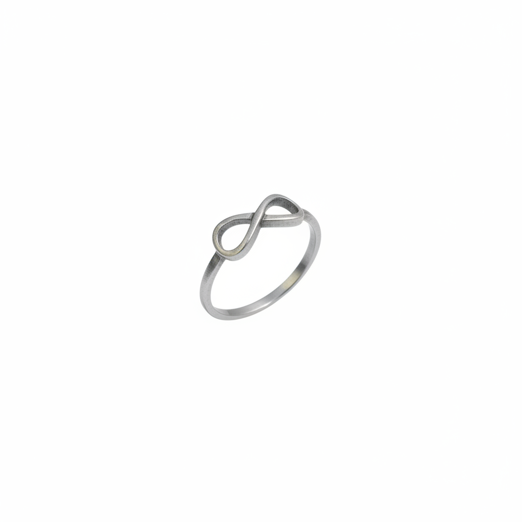 Infinity Twist Ring – 92.5 Sterling Silver