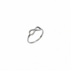 Infinity Twist Ring – 92.5 Sterling Silver