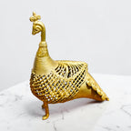 Dokra Decorative Peacock Figurine