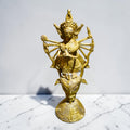 Dokra Durga Triumph Figurine