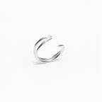 Twin Orbit Silver Nose Ring – 92.5 Sterling Silver (silver color)