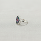 Noyoner Tara | Nayantara Phool Handpainted Brass Ring