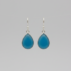Neelmoni | Blue Stone Sterling Silver Earrings