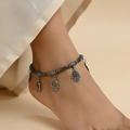 Hamsa Hand Charm Anklet