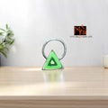 Haritkona Triangle Hand-Painted Silver Nosepin 92.5 sterling silver MYRA