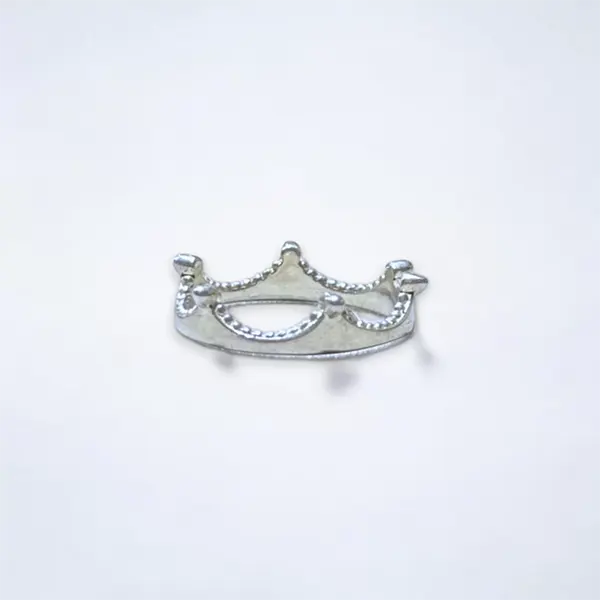 Silver Crown Ring - US Size 7