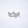Silver Crown Ring - US Size 7