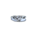 Treble Clef Silver Ring - US Size 8