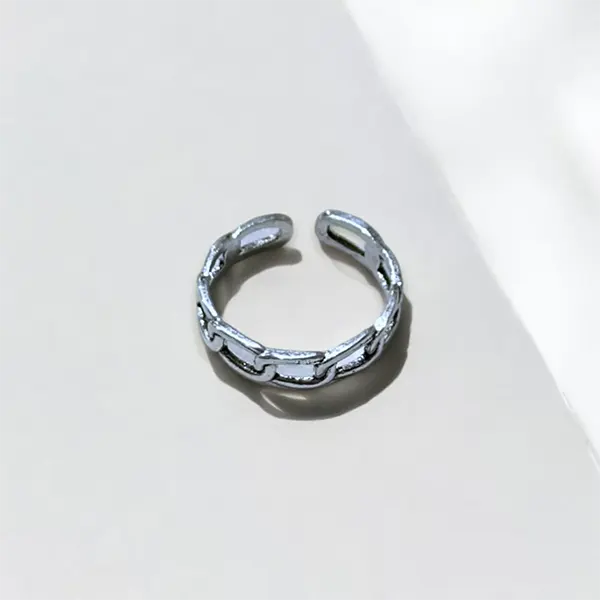 Silver Knot Ring - Adjustable