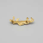 Agni - Handmade Brass Dragon Brooch | Unisex Bold Pin