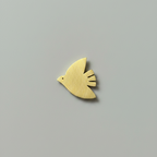 Parwaaz - Handmade Brass Flying Bird Brooch | Unisex Bird Pin
