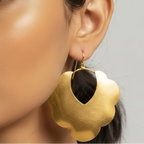 Gulnaar Handmade Brass Earrings