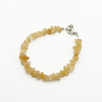Uncut Stone Bracelet - Off White