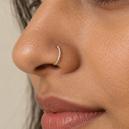 Classic Twist 925 Sterling Silver Nose Ring