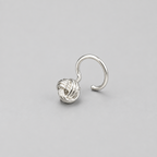 Big Knot 925 Sterling Silver Nose Pin