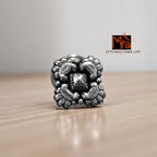 Buy pure silver manimala nosepin online India MYRA