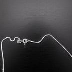 Mirror Cut Silver Anklet