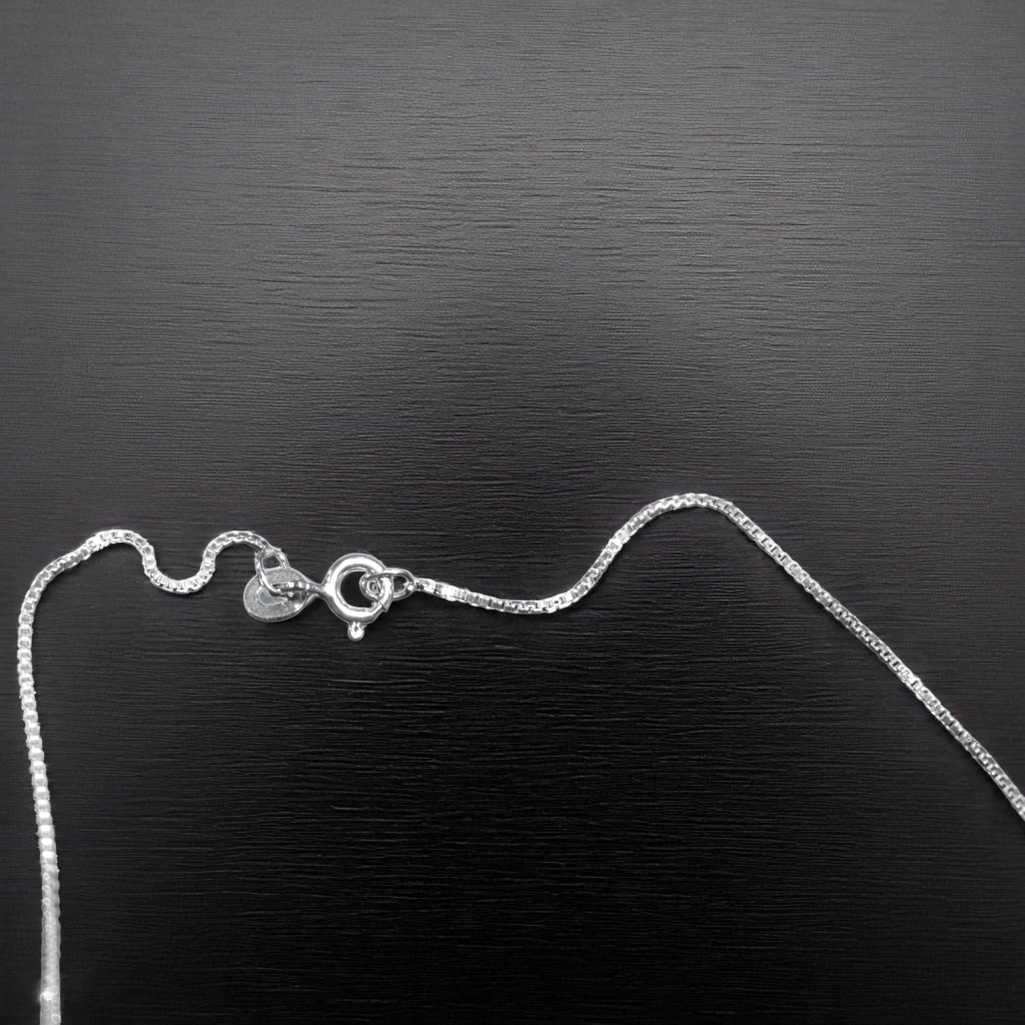 Mirror Cut Silver Anklet