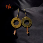 The Orbit Dangle Hoops