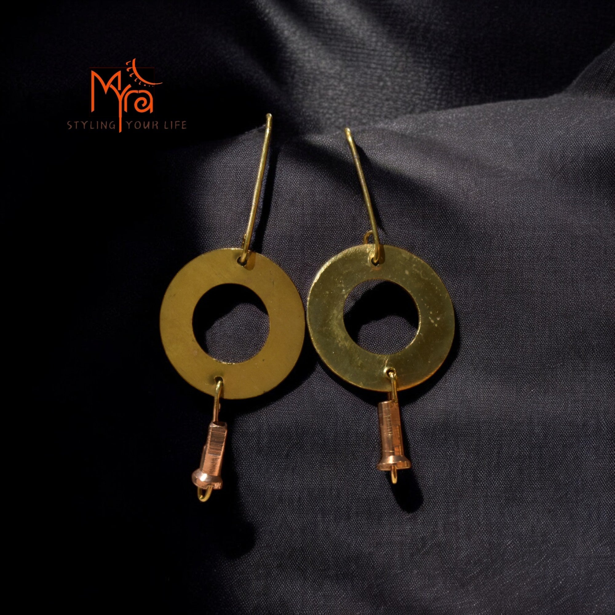 The Orbit Dangle Hoops