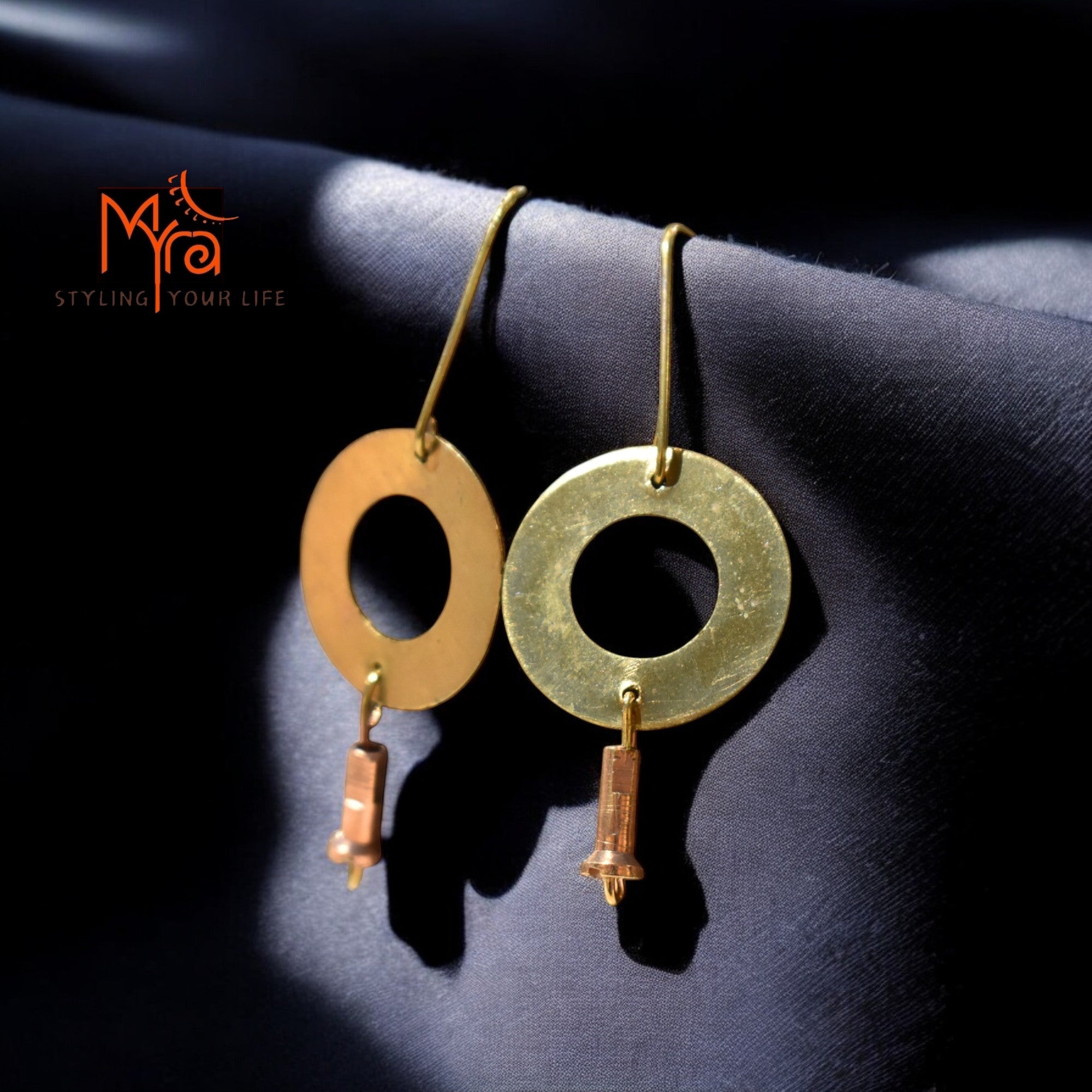 The Orbit Dangle Hoops
