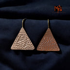The Pyramid Drop Earrings