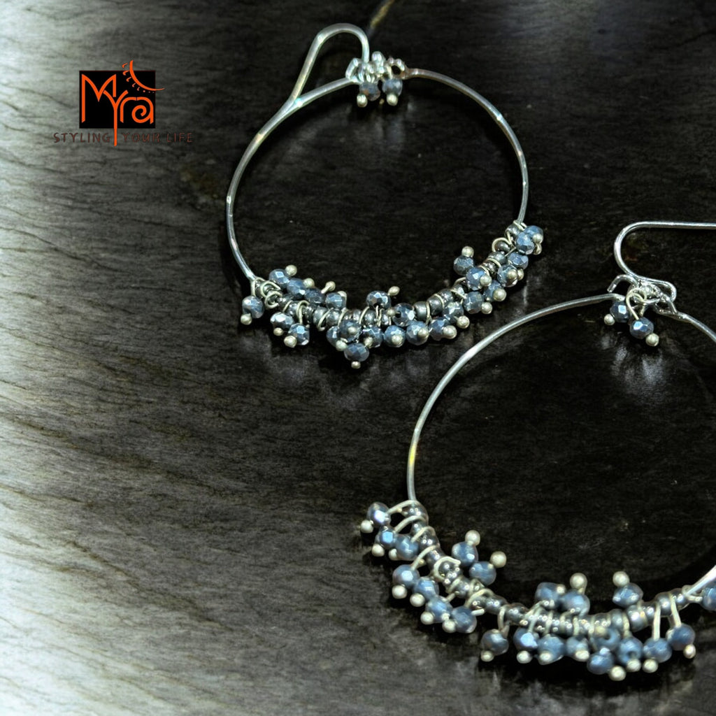 The Starlight Orb Hoops