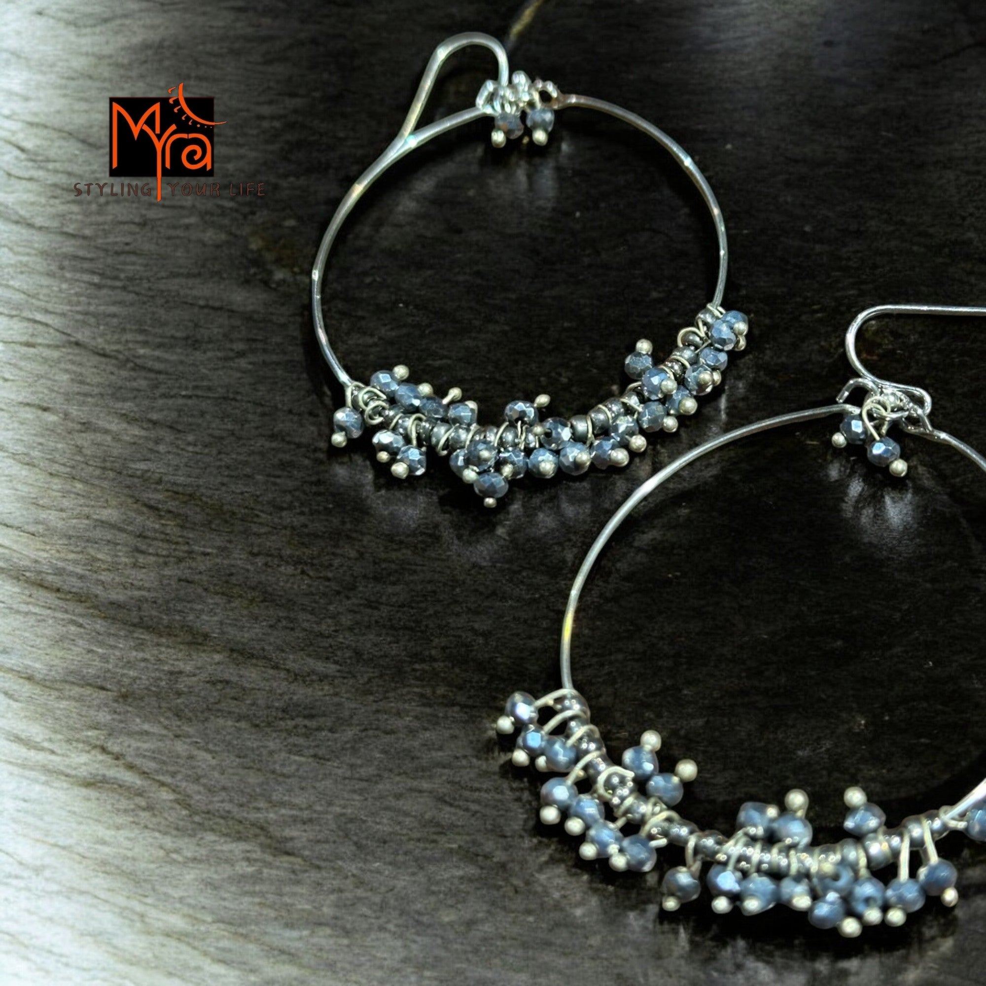The Starlight Orb Hoops