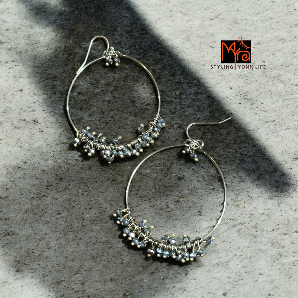 The Starlight Orb Hoops