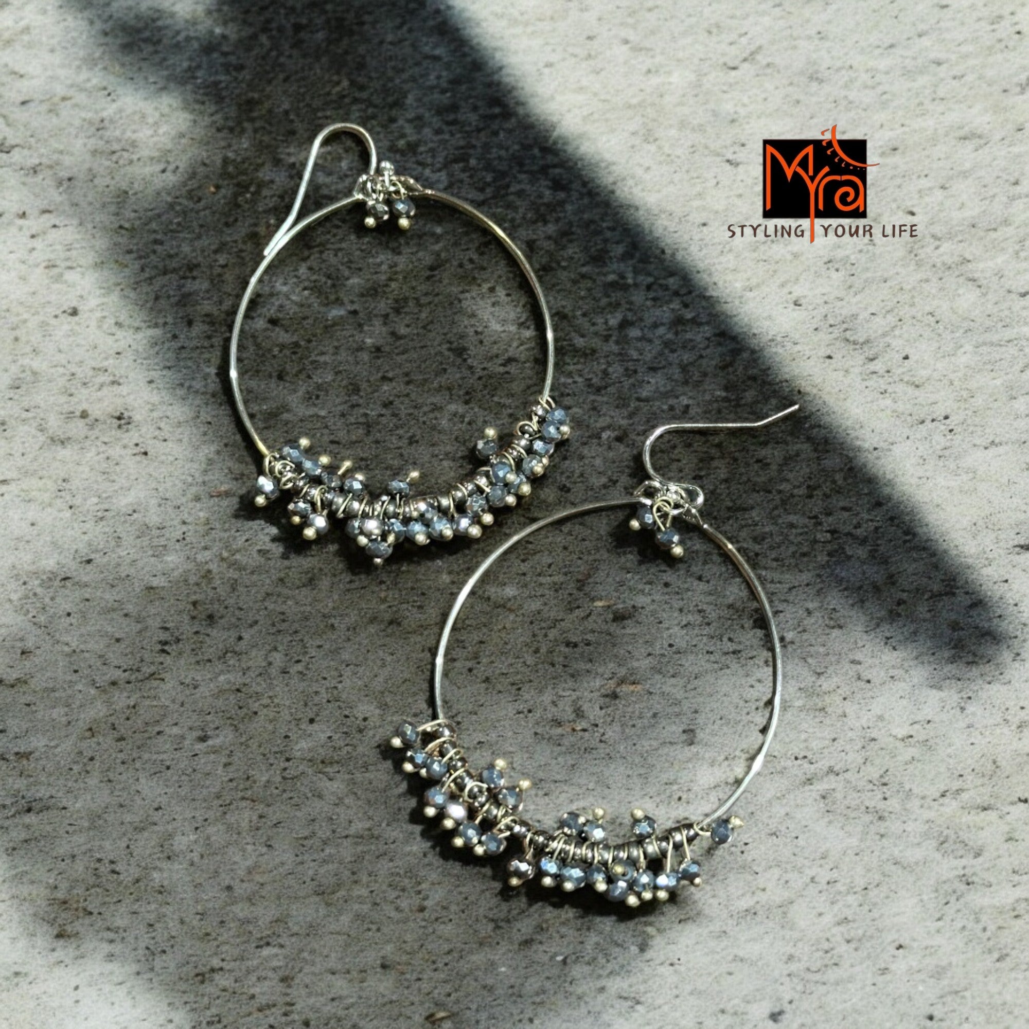 The Starlight Orb Hoops