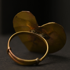 Dil Heart Brass Ring