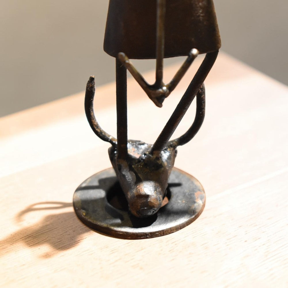 Scrap Metal Minimalist Durga